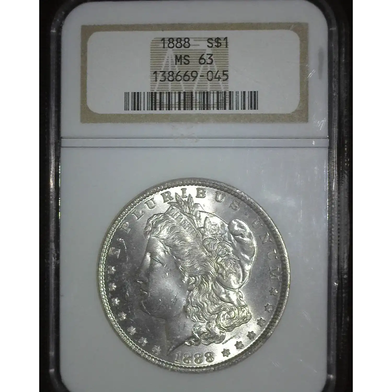 1888 Morgan Silver Dollar NGC MS-63 - Miller's Mint Ltd.