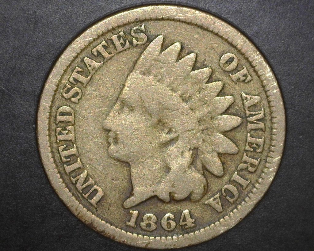 1864 Indian Cent 1c G4 – Millers Mint