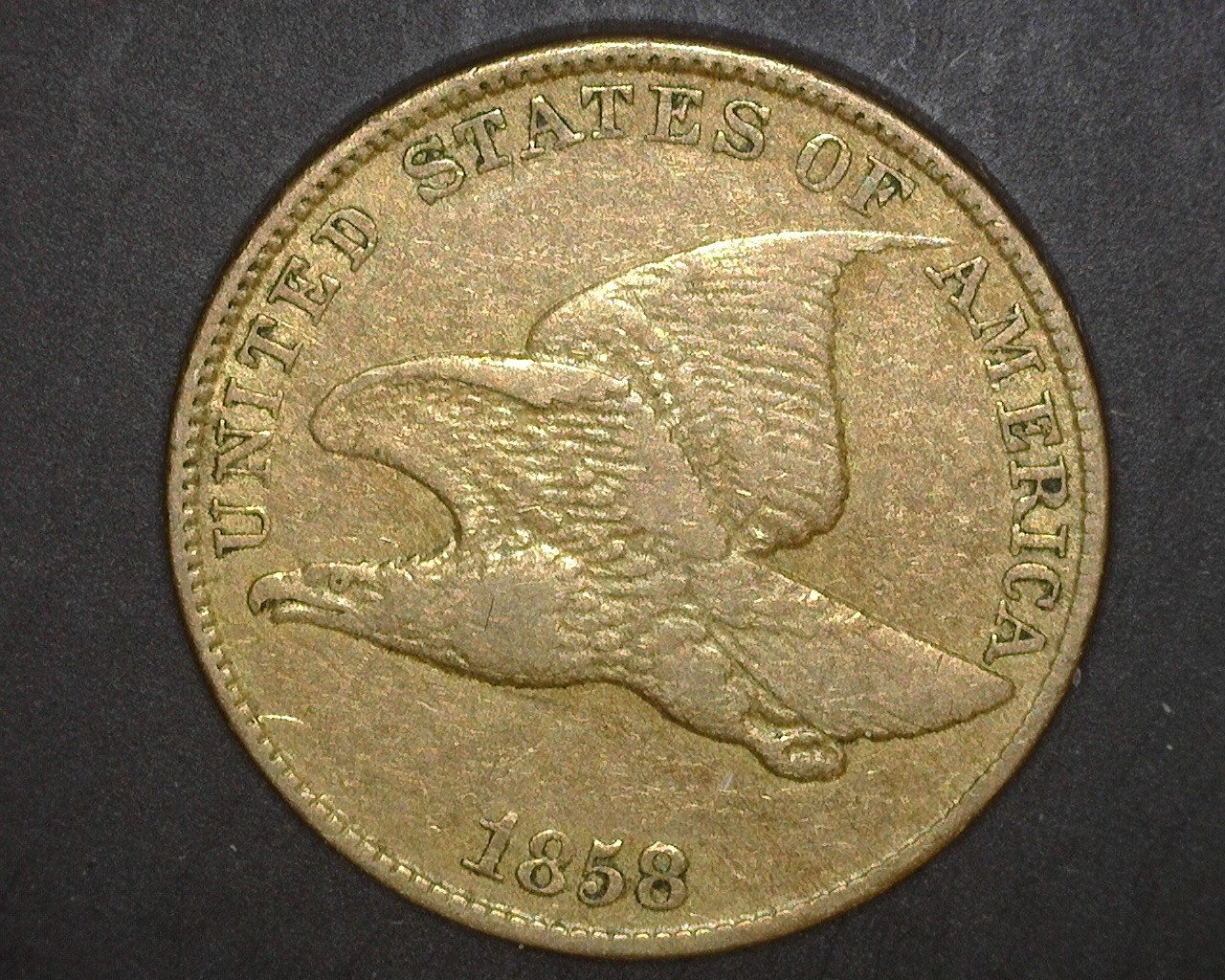 1858 Flying Eagle Cent 1c VF35 – Millers Mint