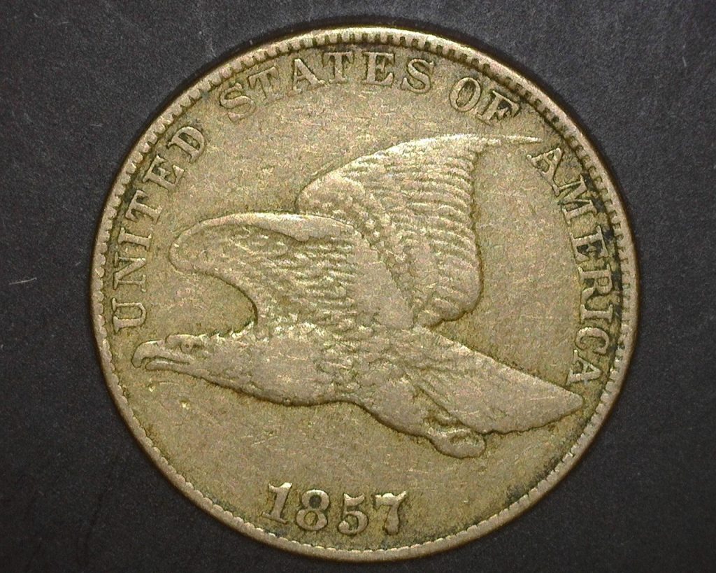 1857 Flying Eagle Cent 1c VF30 – Millers Mint