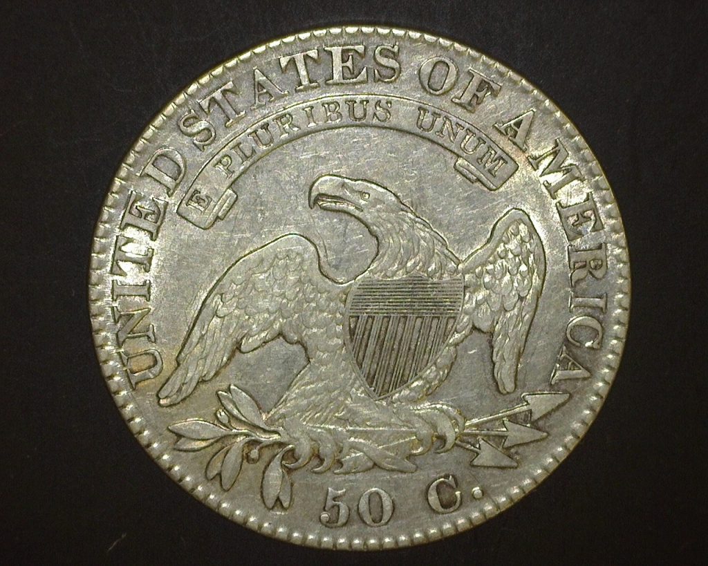 1821 Capped Bust Half Dollar 50c EF40 – Millers Mint