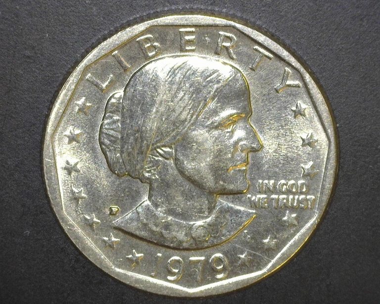 coin value susan b anthony dollar 1979